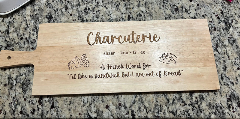 Custom Charcuterie board